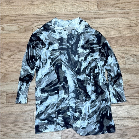 Tie Dye Sweater Navy Gray - Laura Ashley - Picture 1 of 3